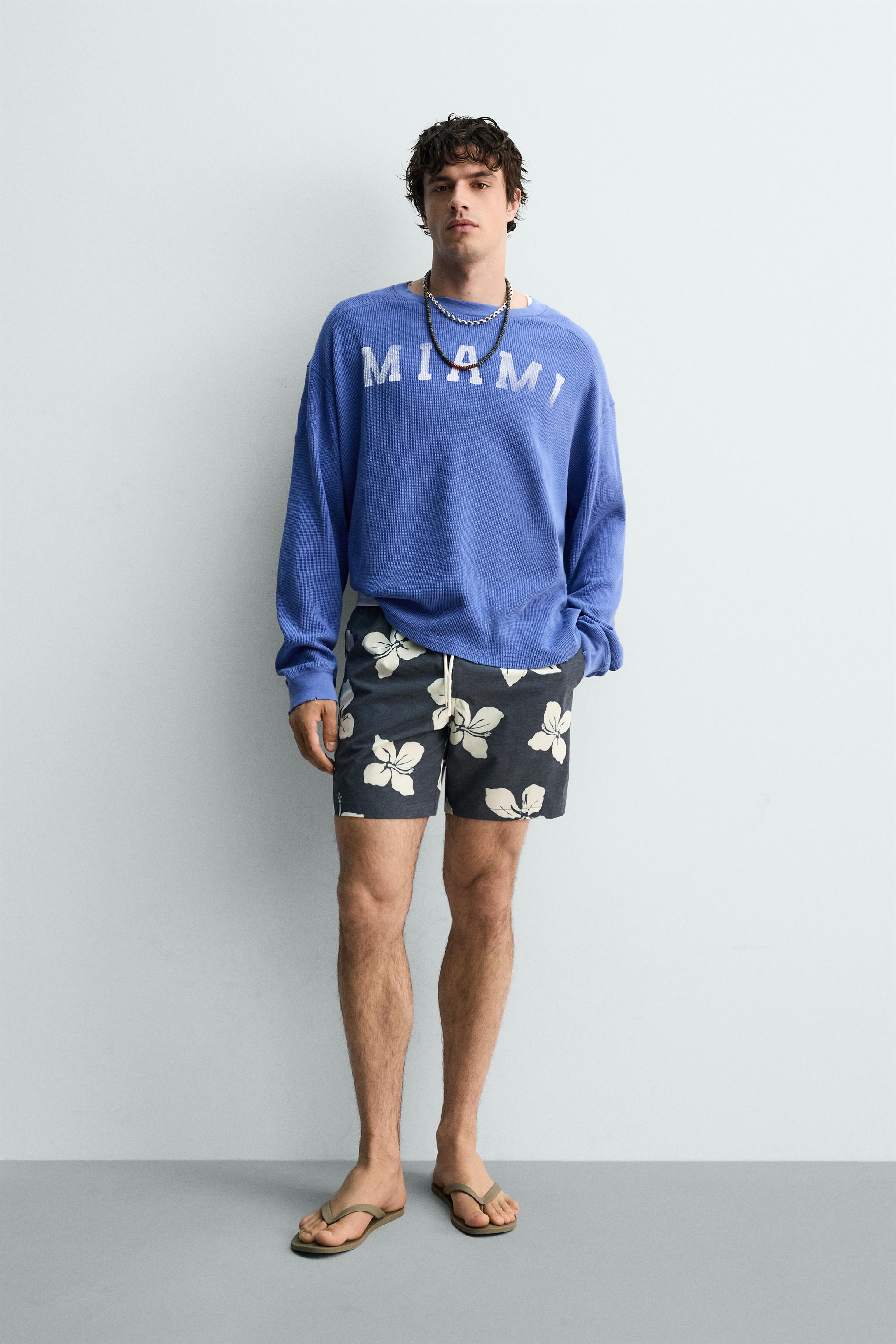 T-SHIRT GAUFRÉ MIAMI